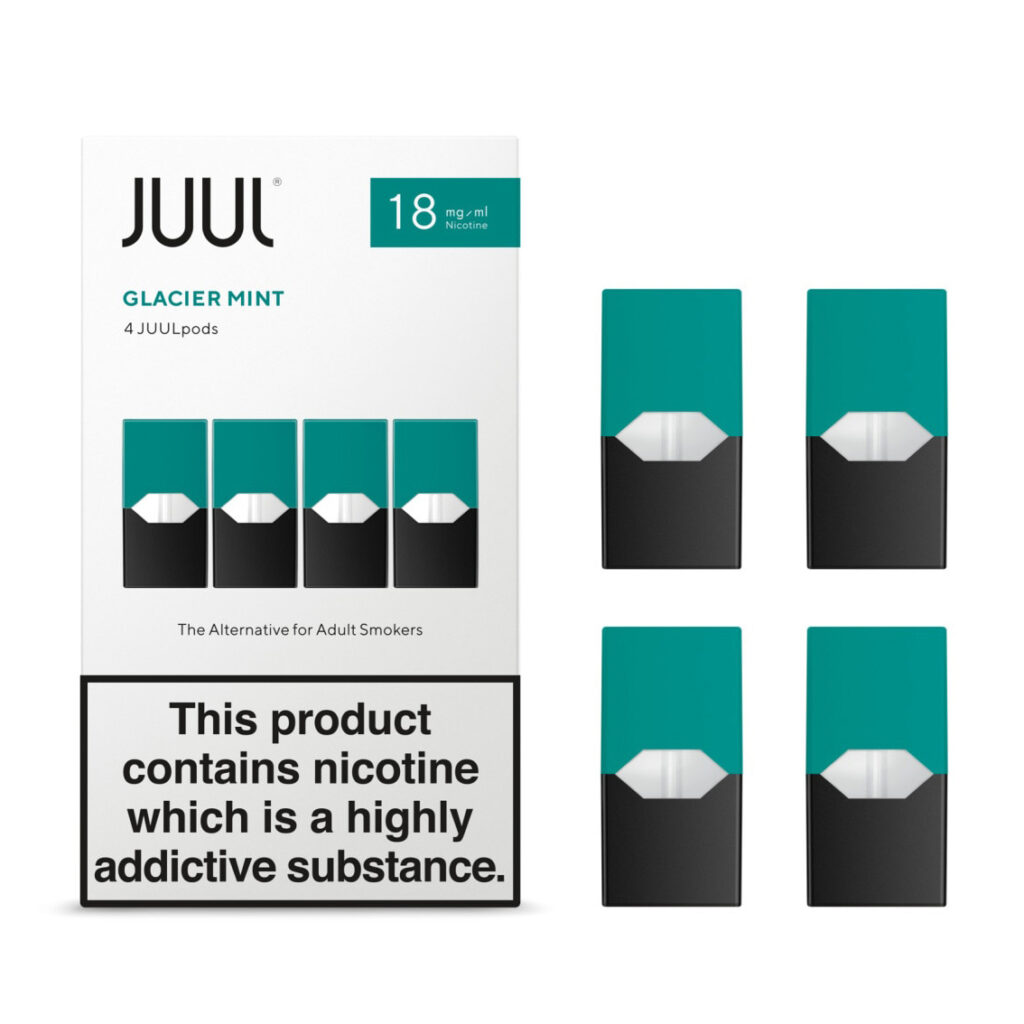JUUL PODS GLACIER MINT 8 BOXES Buy JUUL PODS GLACIER MINT 8 BOXES