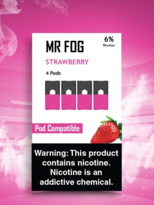 MR FOG PODS PACK OF 4 STRAWBERRY